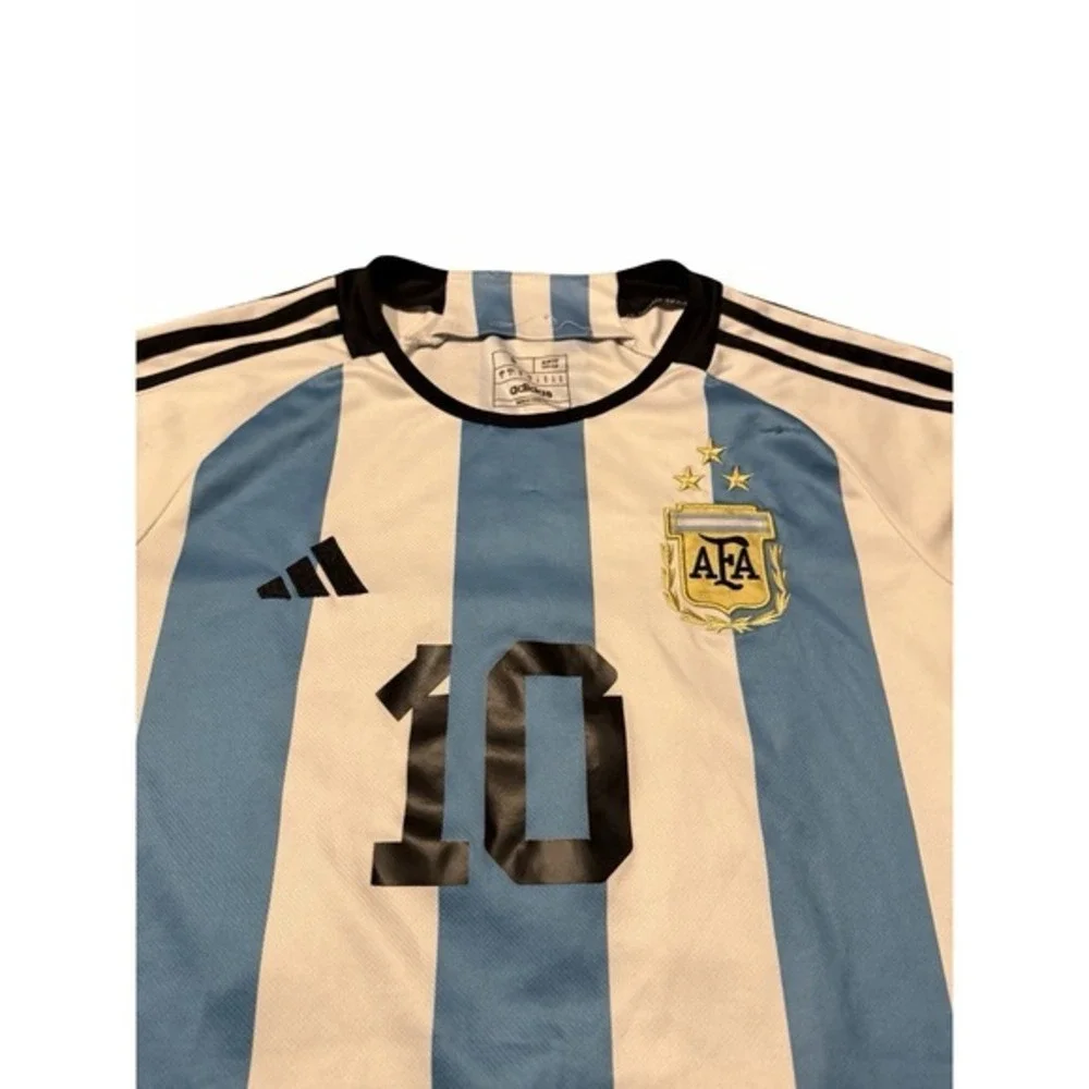 Adidas Argentina‎ Messi #10 Home Jersey Small Slim Fit AEROREADY